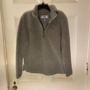 Alabama BAMA Sherpa - Quarterzip Pullover - Summit Sportswear - Size Small